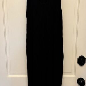 Vince Ribbed Racerback Dress XL